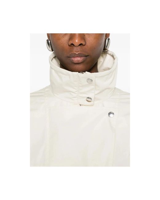 Yves Salomon Natural Bomber Jackets