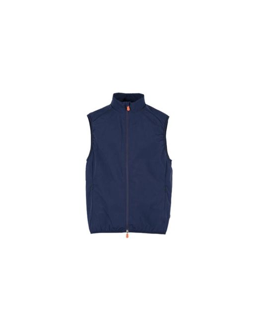 Save The Duck Vests in het Blue voor heren
