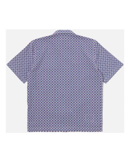 Universal Works Purple Short Sleeve Shirts for men