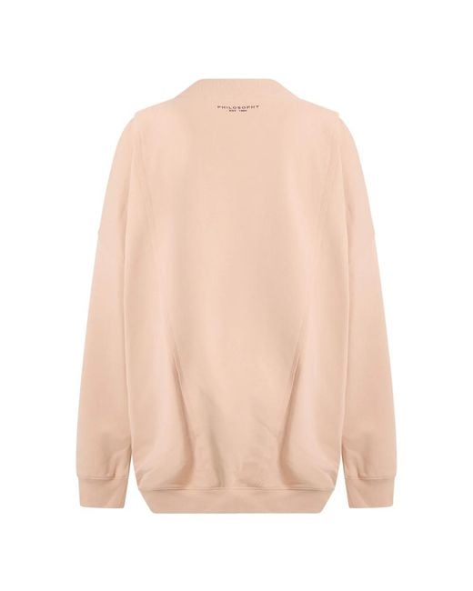 Philosophy Di Lorenzo Serafini Pink Sweatshirts