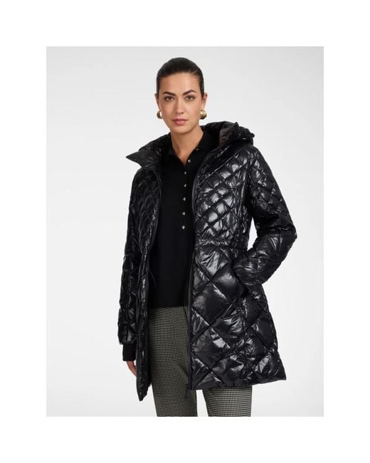 Down Jackets Elena Miro de color Black