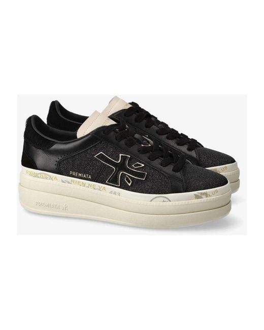 Premiata Black Sneakers