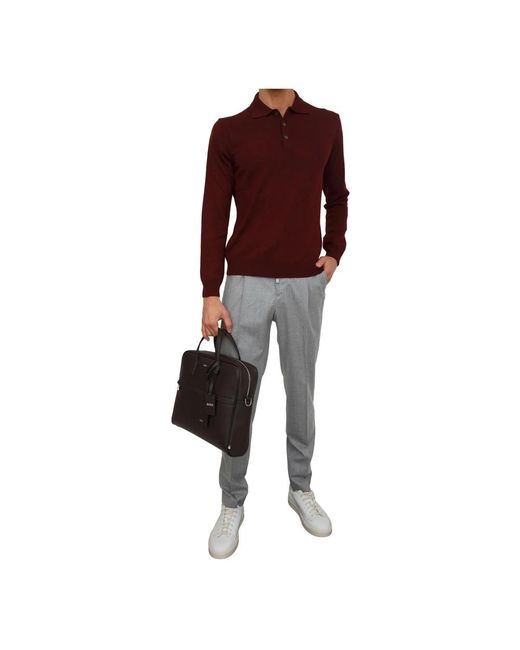 Corneliani Polo in het Red voor heren