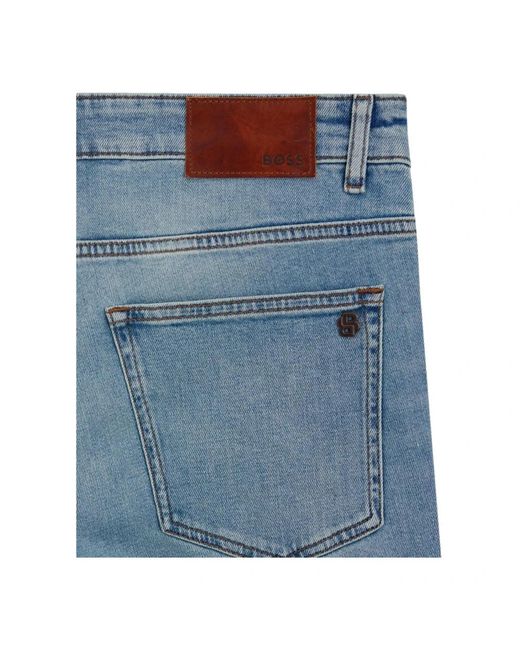 HUGO Blue Slim Fit Jeans for men