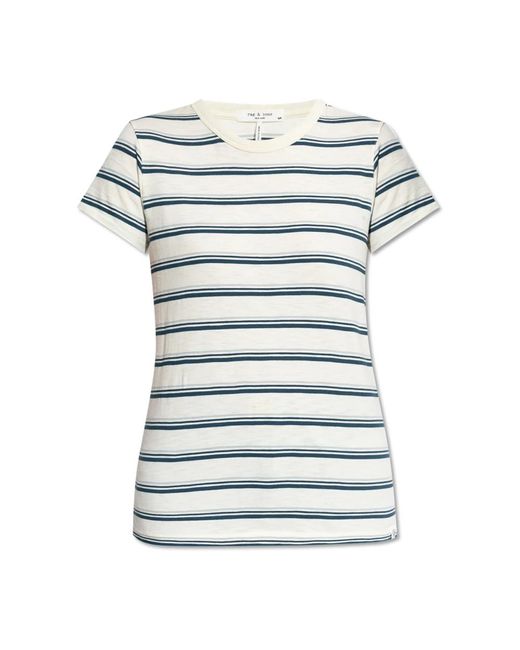T-Shirts Rag & Bone de color Blue