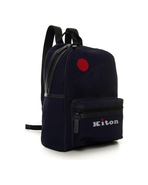 Backpacks di Kiton in Blue da Uomo