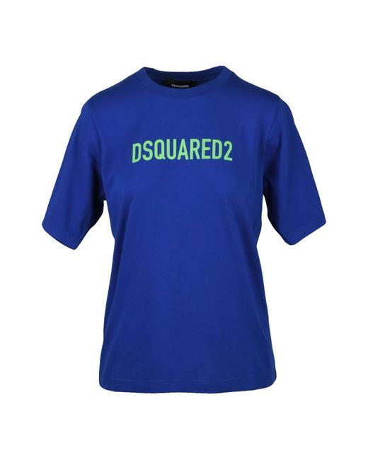 DSquared² Blue T-Shirts