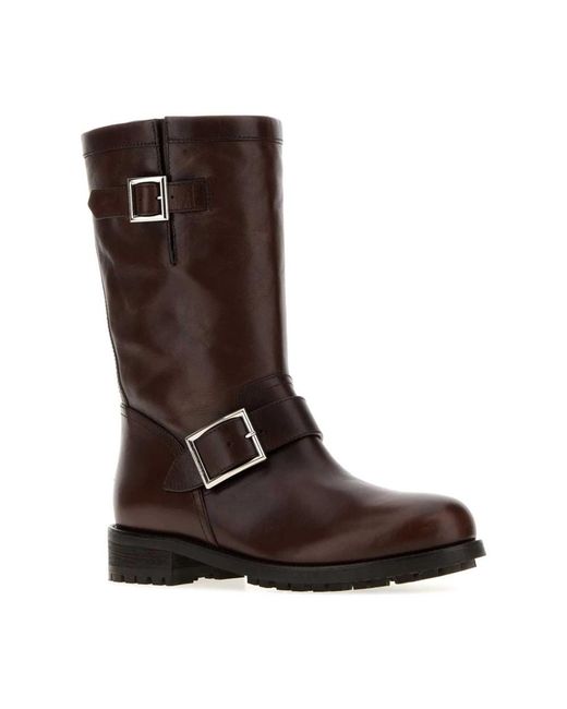 Jimmy Choo Brown High Boots
