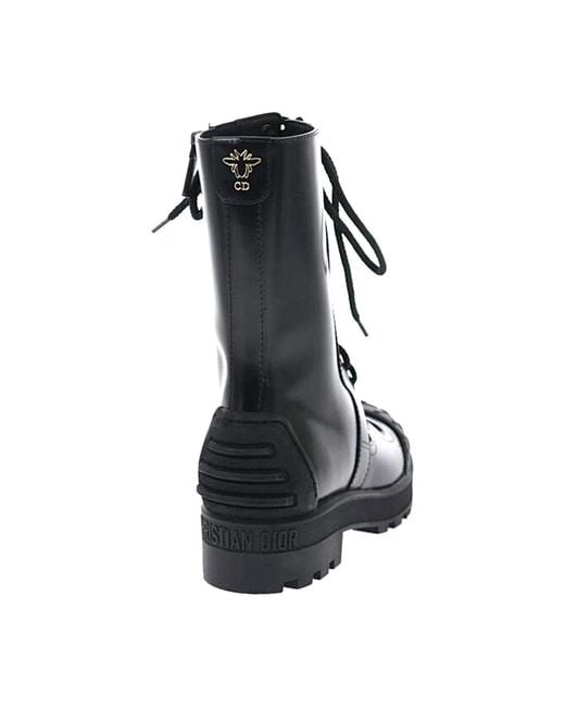 Lace-Up Boots di Dior in Black