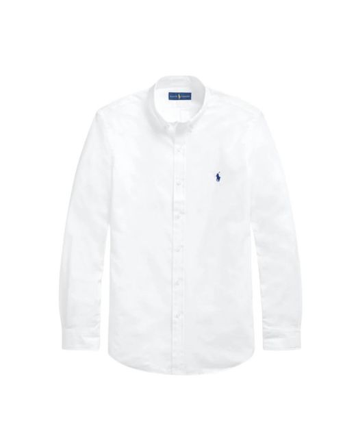 Polo Ralph Lauren White Formal Shirts for men