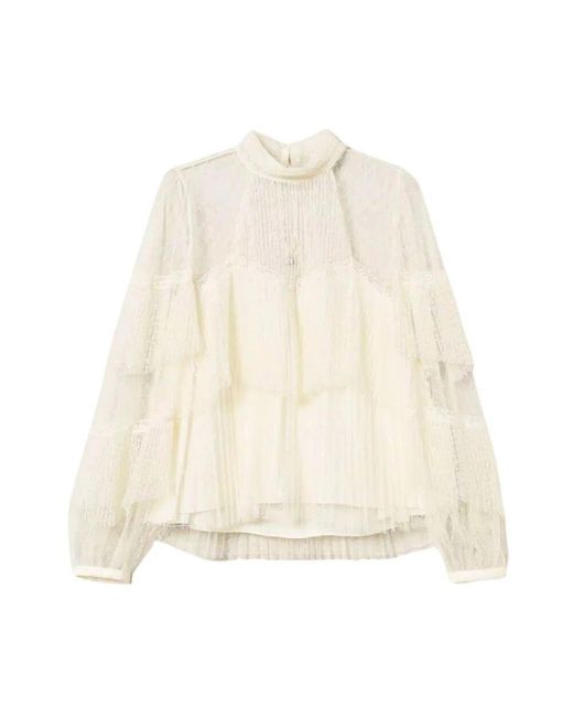 Twinset Natural Blouses