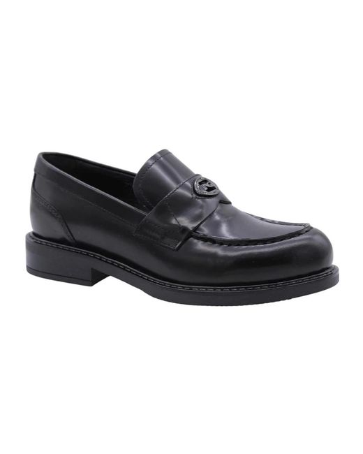 Nero Giardini Black Loafers