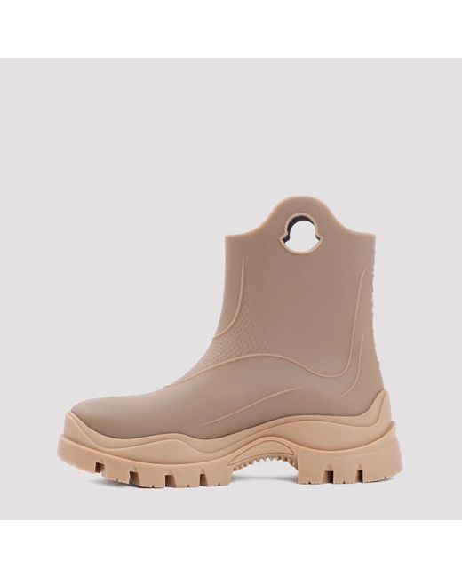 Shoes > boots > rain boots Moncler en coloris Brown