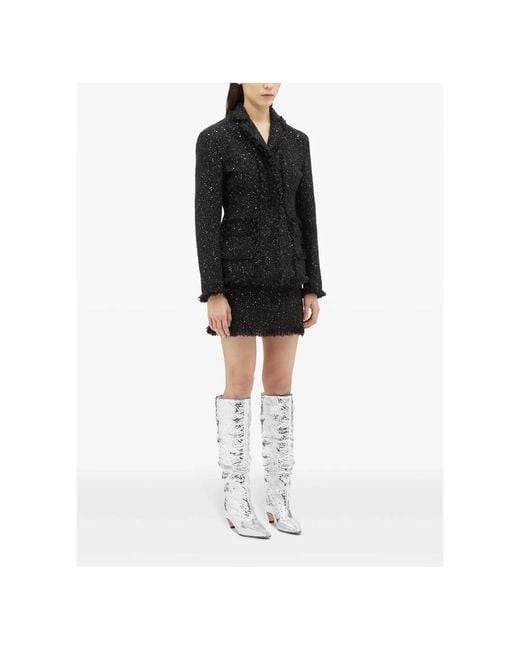 Short Skirts MSGM en coloris Black