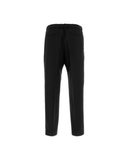 Jil Sander Black Suit Trousers for men