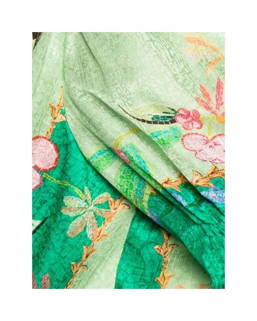 Maxi Dresses Saloni de color Green