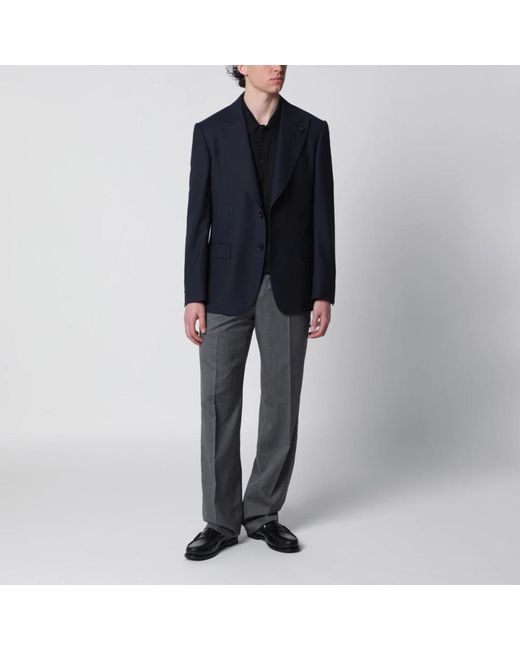 Lardini Blue Blazers for men