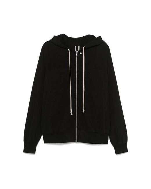 Rick Owens Black Zip-Throughs for men