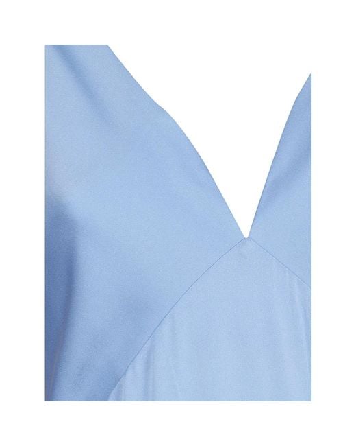 Silk95five Maxi Jurken in het Blue