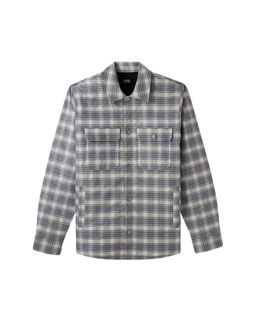 A.P.C. Light Jassen in het Gray voor heren