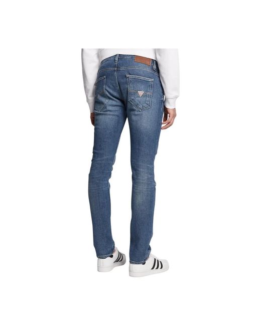 Guess Blue Slim Fit Jeans for men