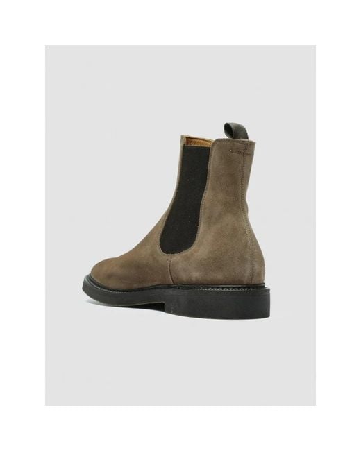 Officine Creative Green Chelsea Boots for men