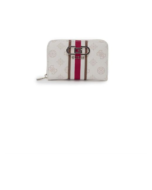 Guess White Wallets & Cardholders