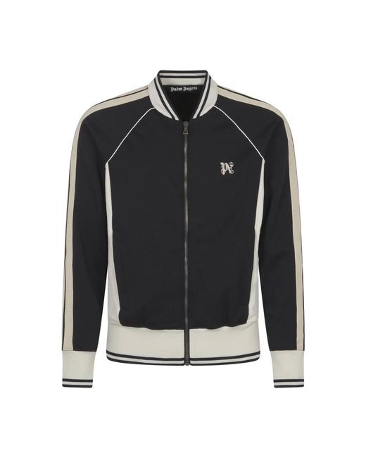 Palm Angels Monogram Trainingsjack in het Black voor heren