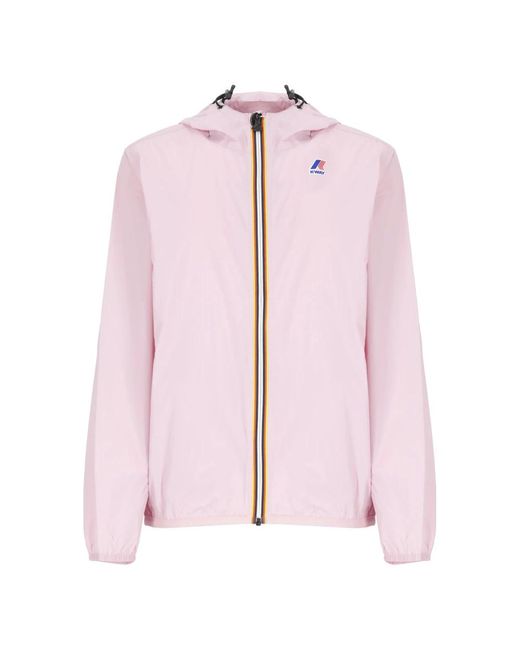 Light Jackets K-Way de color Pink