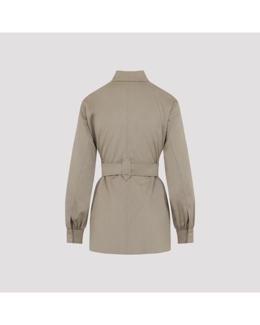 Max Mara Gray Light Jackets