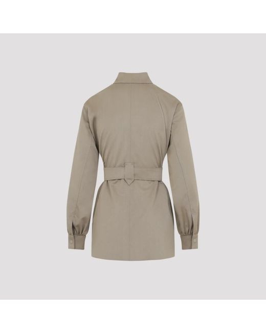 Max Mara Gray Light Jackets