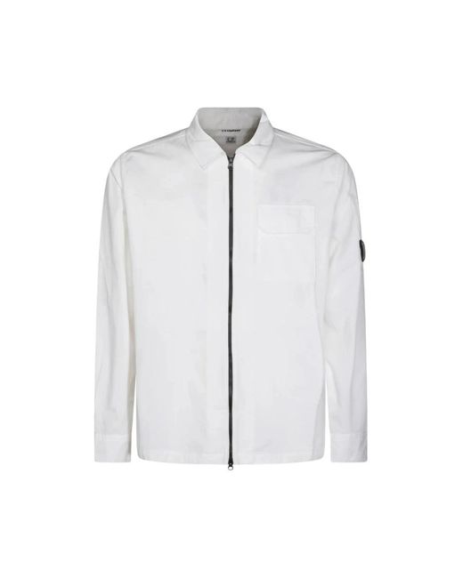 C P Company Blue Light Jackets for men