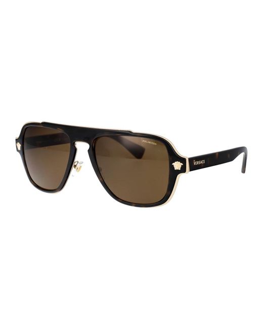 Versace Stylische sonnenbrille 0ve2199 in Brown für Herren