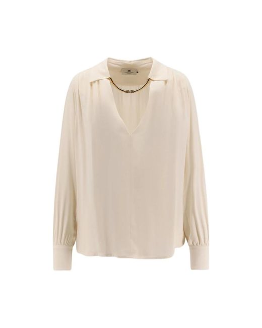 Blouses Elisabetta Franchi de color White