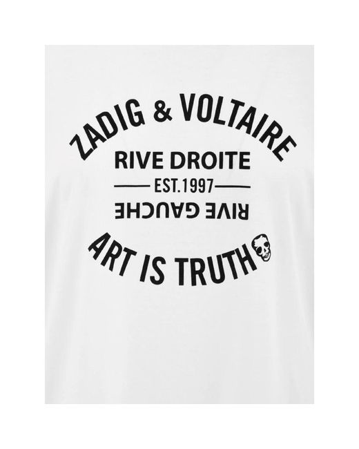 Zadig & Voltaire White T-Shirts