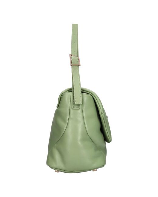 La Carrie Green Shoulder Bags