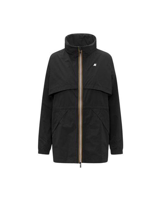 K-Way Black Parkas