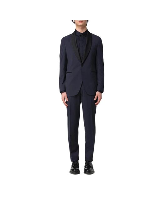 Michael Kors Single Breasted Suits in het Blue voor heren