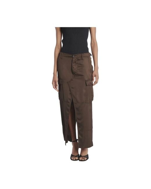 N°21 Brown Maxi Skirts