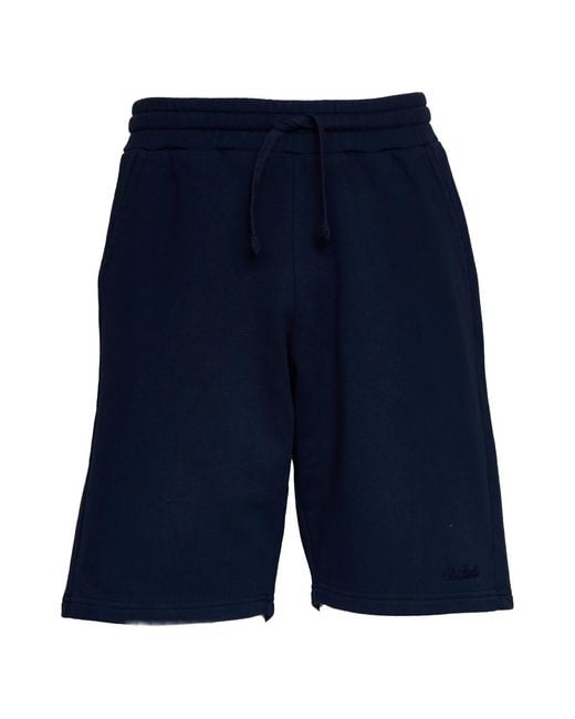 Mc2 Saint Barth Blue Casual Shorts for men