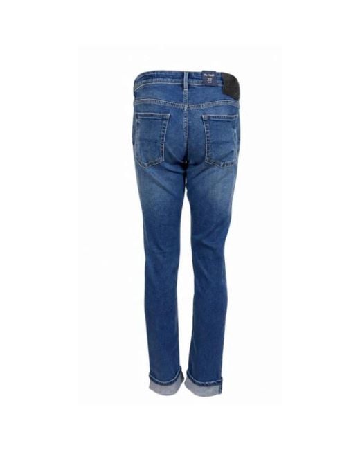 Re-hash Jeans in het Blue voor heren
