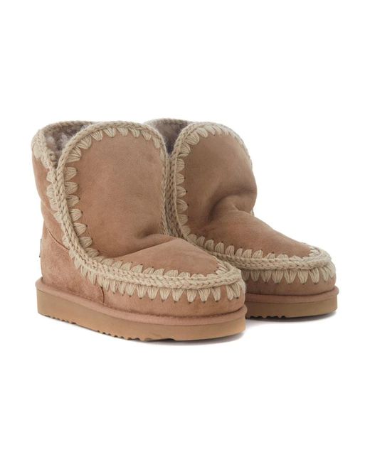 Mou Brown Winter Boots