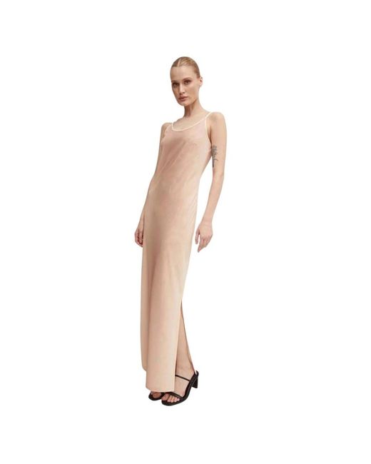 Won Hundred Maxi Jurk in het White
