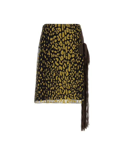 Ferragamo Green Midi Skirts