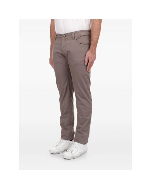 Jacob Cohen Chino Hose in Gray für Herren