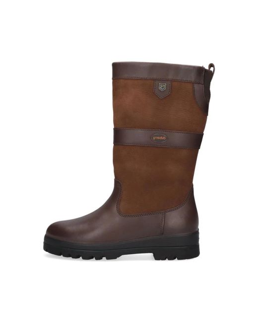 Dubarry Schoenen ,Bruin ,Outdoor Leren Laarzen Donegal in het Brown