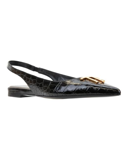Tom Ford Black Ballerina Shoes