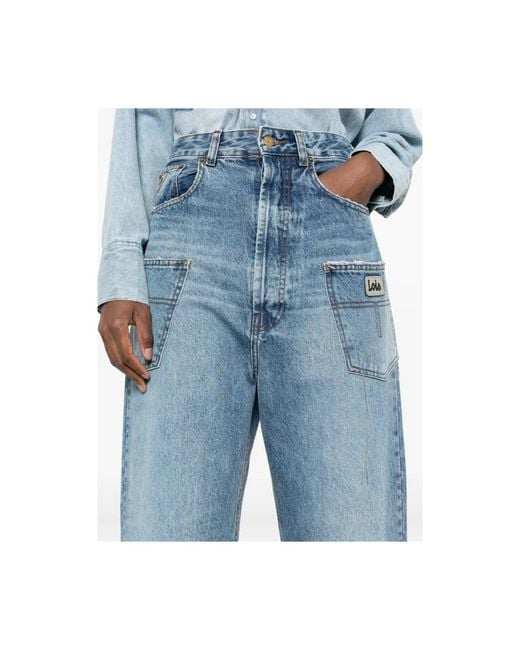 Lois Blue Wide Jeans