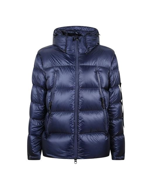 OUTHERE Blue Down Jackets for men