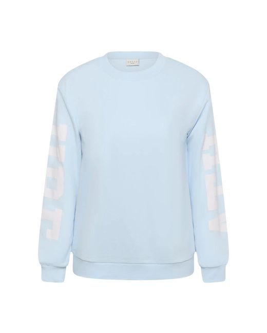 Sweatshirts Kaffe de color Blue